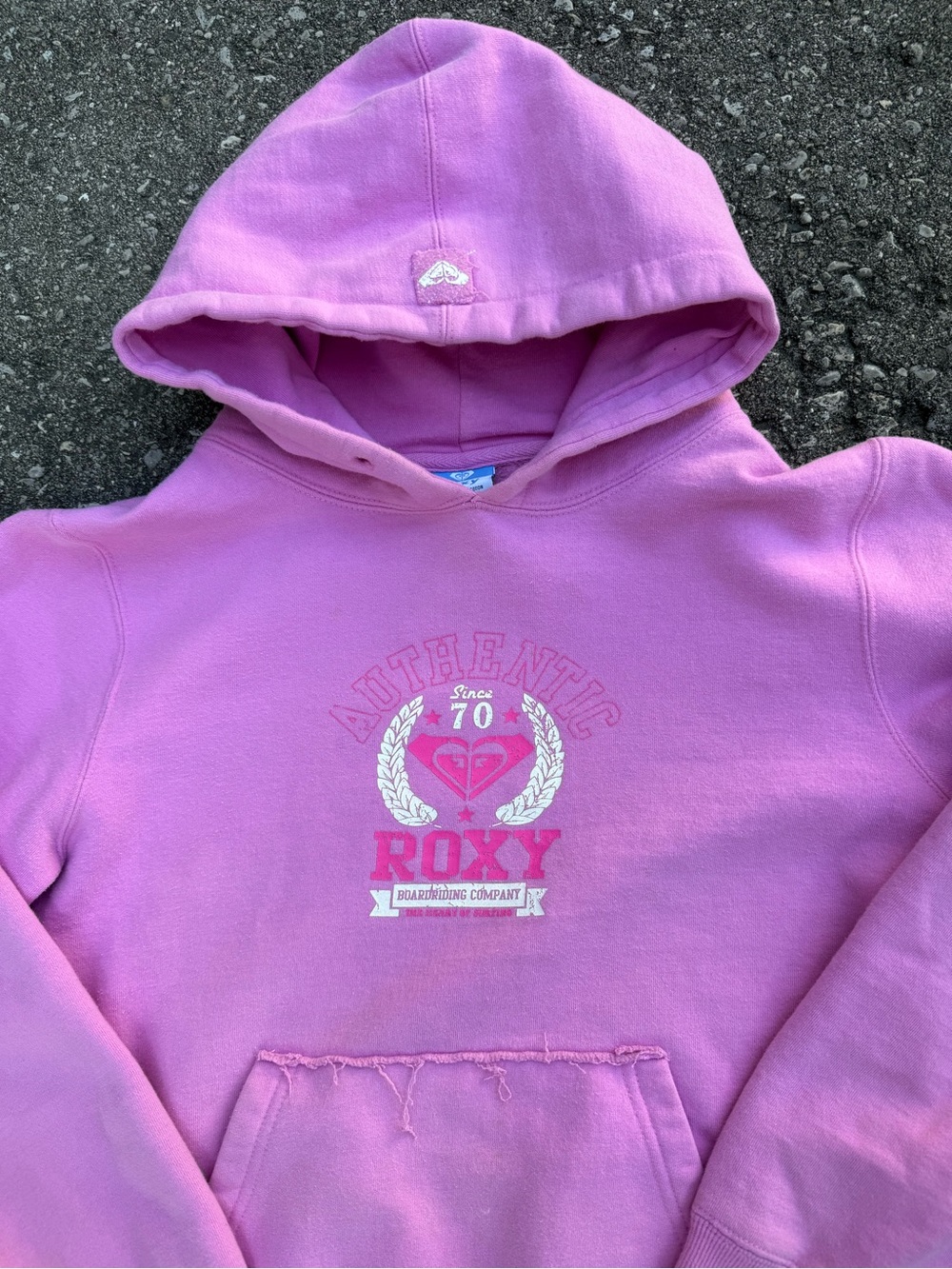 Vintage Roxy Pink Hoodie